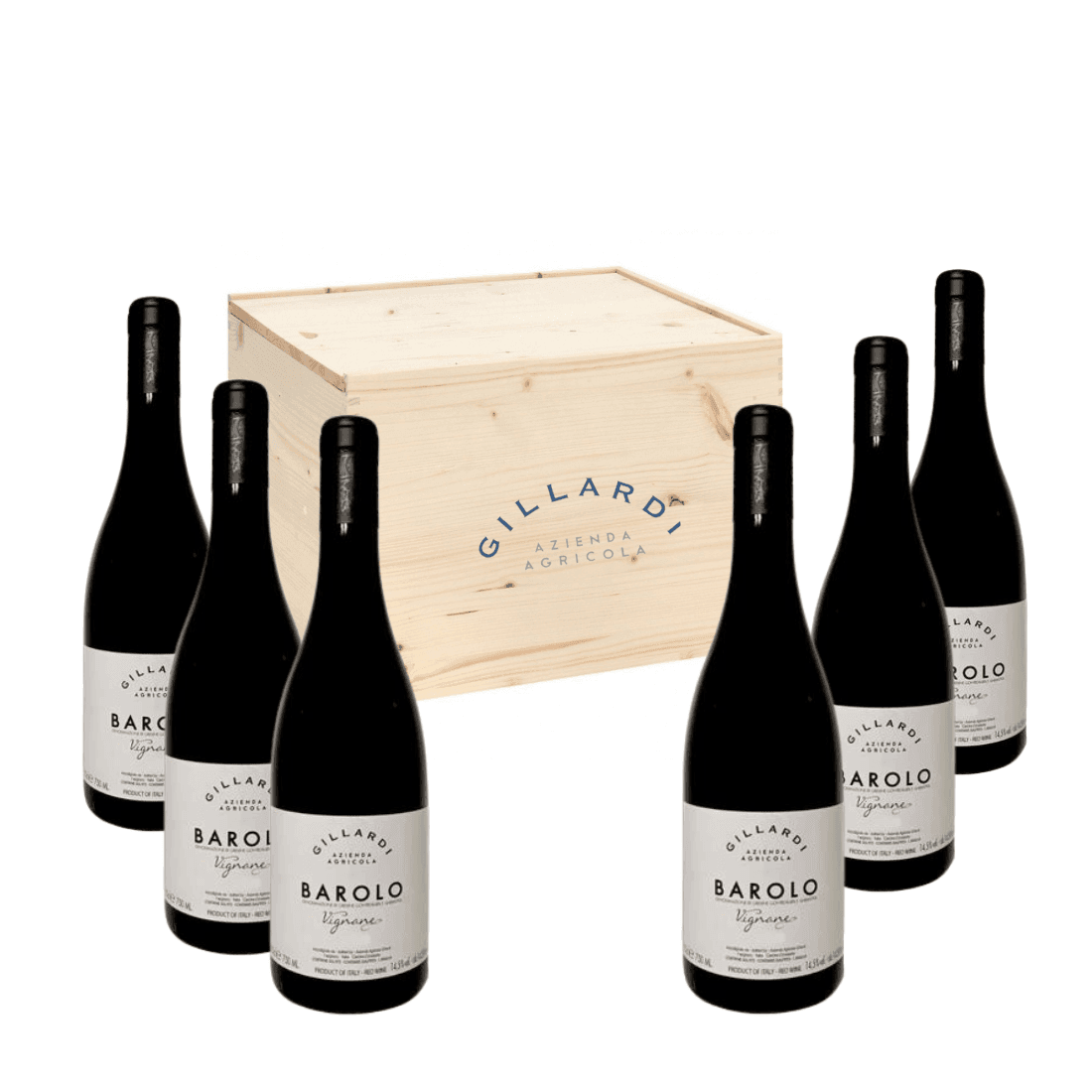 Barolo 2019 Docg Vignane 6 bottiglie - Gillardi - Vinolog24.com
