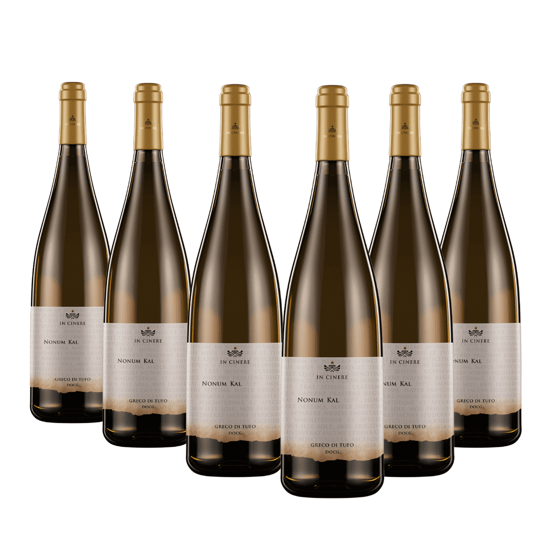 Nonum Kal 2023 Docg Greco di Tufo 6 bottiglie - In Cinere - Vinolog24.com