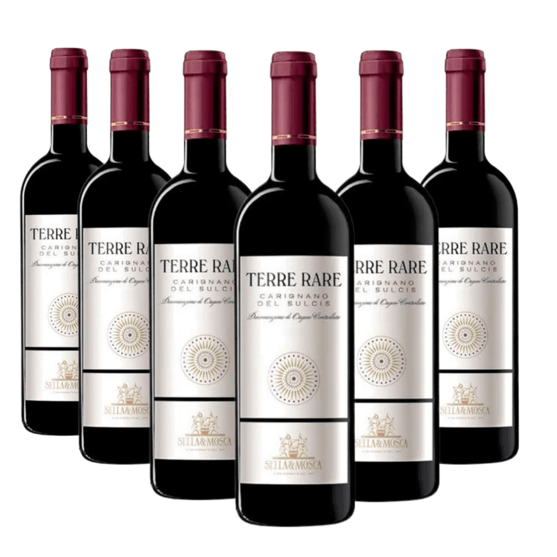 Carignano del Sulcis 2023 Riserva Doc Terre Rare 6 bottiglie - Sella & Mosca - Vinolog24.com