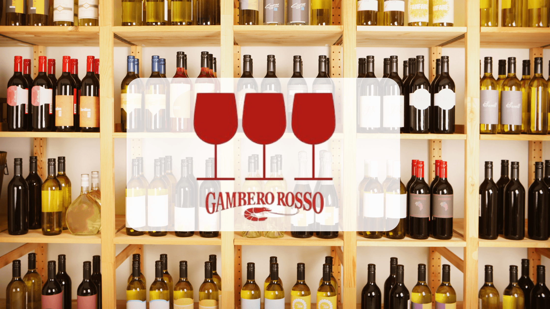 Scopri i vini Tre Bicchieri premiati dal Gambero Rosso - Vinolog24.com