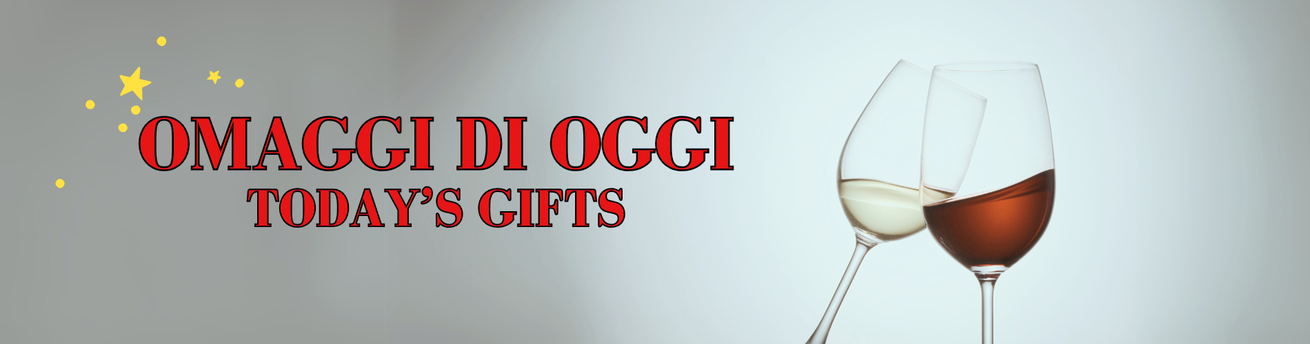 Omaggi di oggi su Vinolog24 la tua enoteca online di fiducia