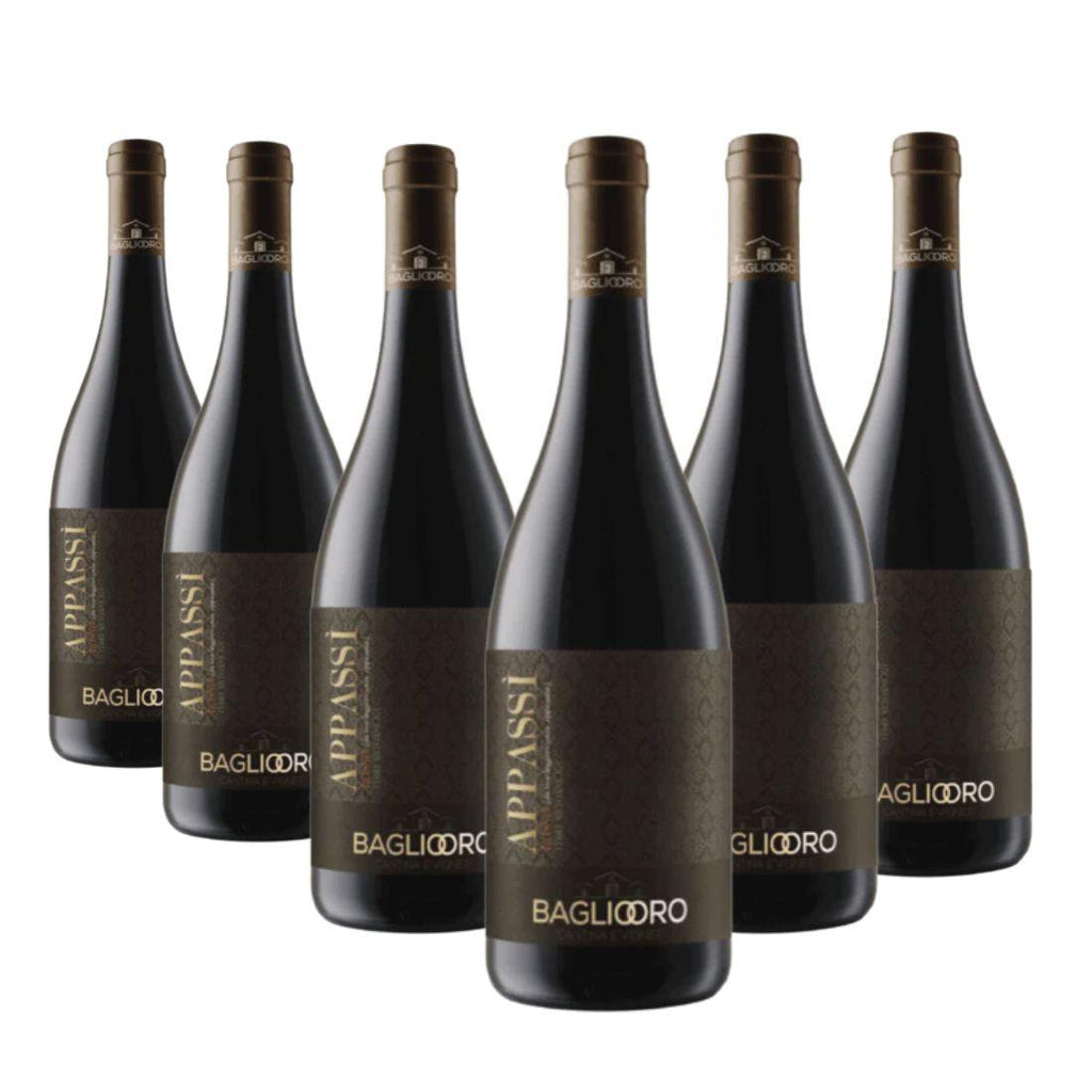 Appassì Igt Terre Siciliane Rosso NV 6 bottiglie - Baglio Oro - Vinolog24.com