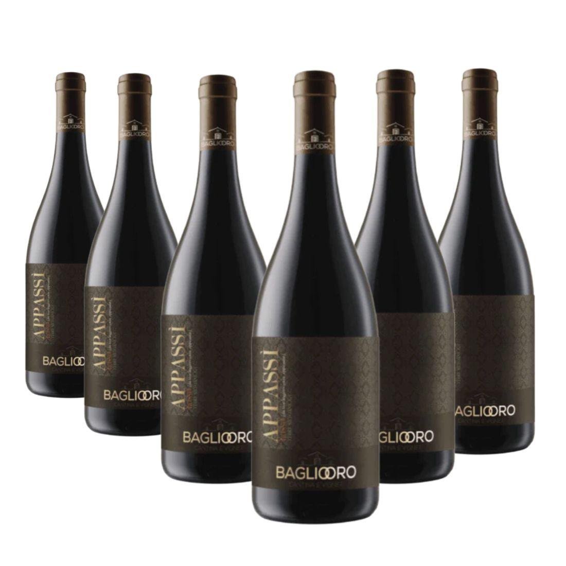 Appassì Igt Terre Siciliane Rosso NV 6 bottiglie - Baglio Oro - Vinolog24.com