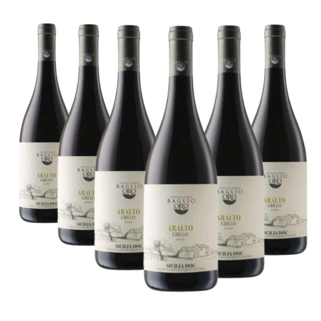 Aralto 2020 Riserva Doc Sicilia Grillo 6 bottiglie - Baglio Oro - Vinolog24.com