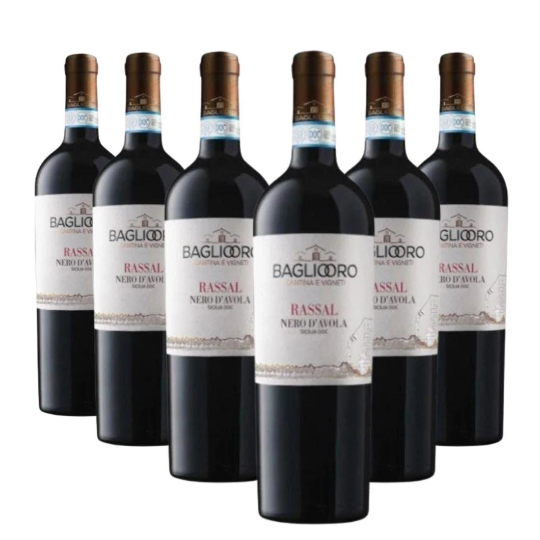 Rassal Nero D'Avola 2020 Doc Sicilia 6 bottiglie - Baglio Oro - Vinolog24.com
