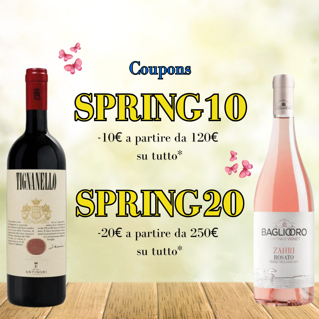 Vini in offerta con sconti fino al 60% su Vinolog24.com