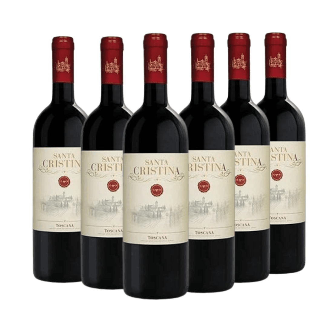 Santa Cristina 2022 Igt Toscana Rosso 6 bottiglie - Antinori - Vinolog24.com