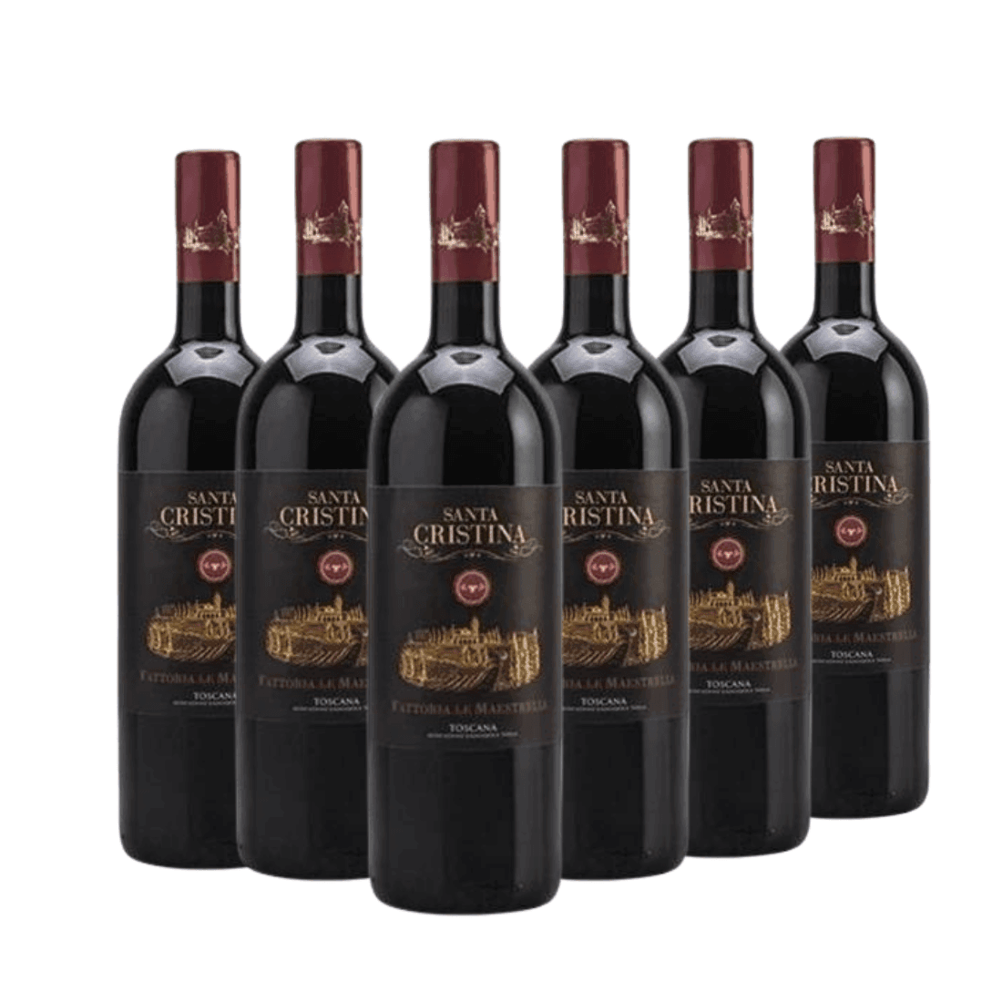 Santa Cristina Fattoria le Maestrelle 2022 Igt Toscana 6 bottiglie - Antinori - Vinolog24.com