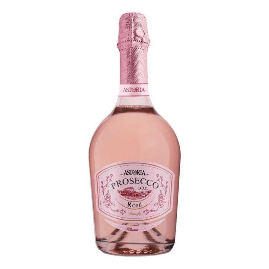 Prosecco Butterfly Rosé 2022 Doc Extra Dry Millesimato - Astoria - Vinolog24.com