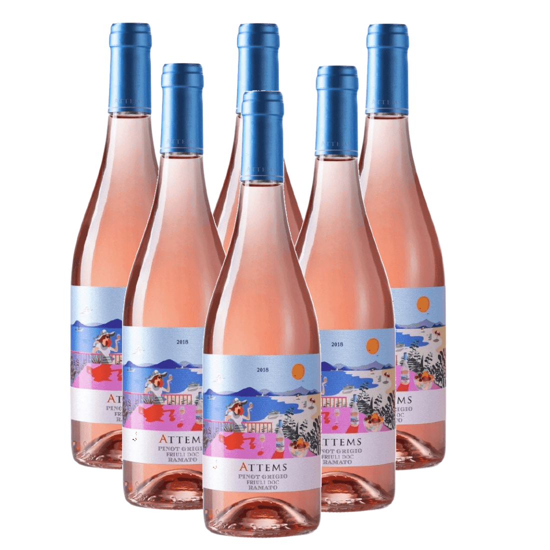 Pinot Grigio Ramato 2023 Doc Friuli 6 bottiglie - Attems Frescobaldi - Vinolog24.com