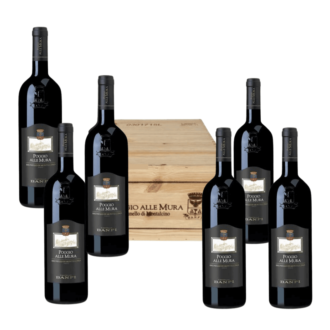 Brunello di Montalcino 2008 Docg Poggio alle Mura 6 bottiglie - Banfi - Vinolog24.com