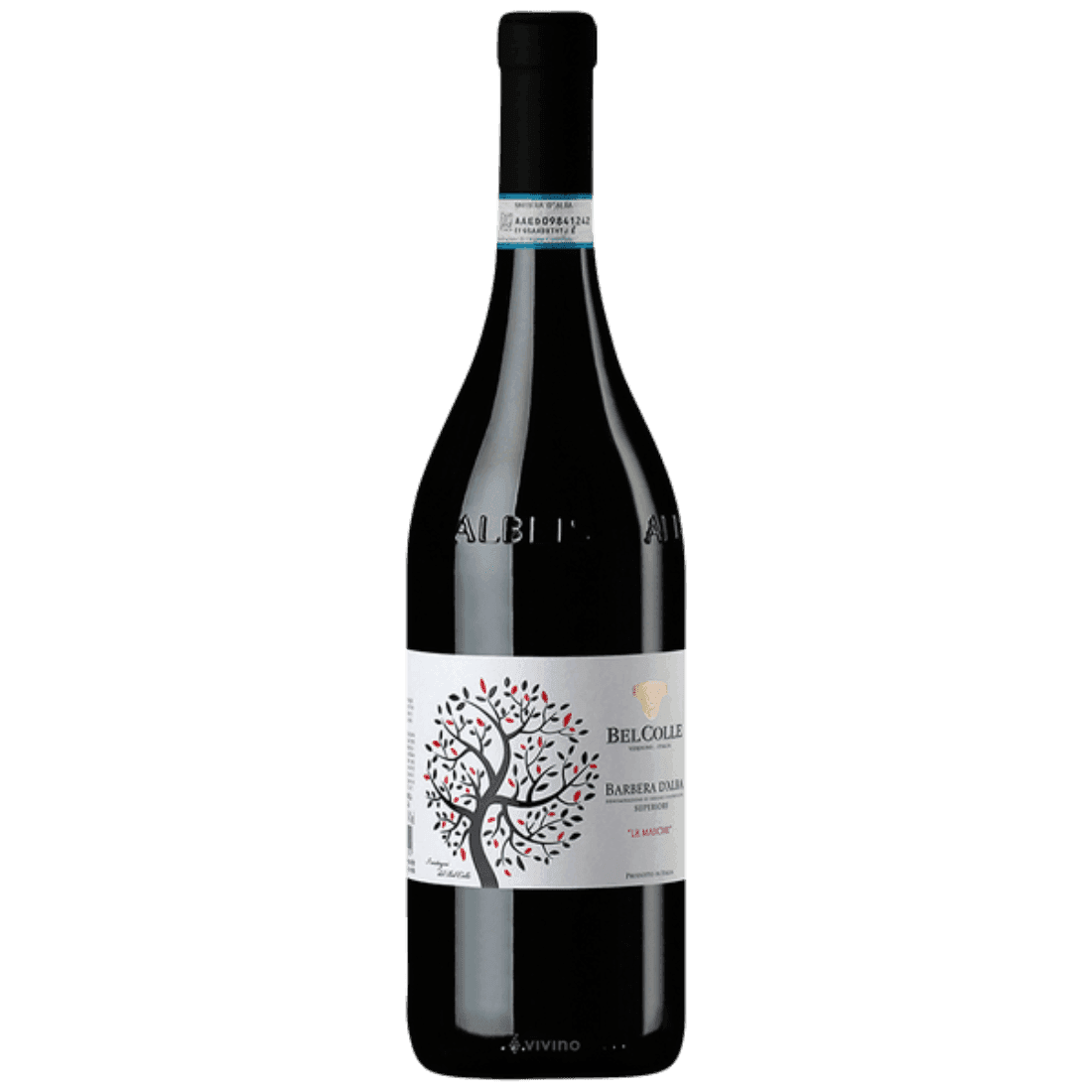 Barbera d'Alba Superiore 2021 Doc Le Masche 6 bottiglie - Bel Colle - Vinolog24.com