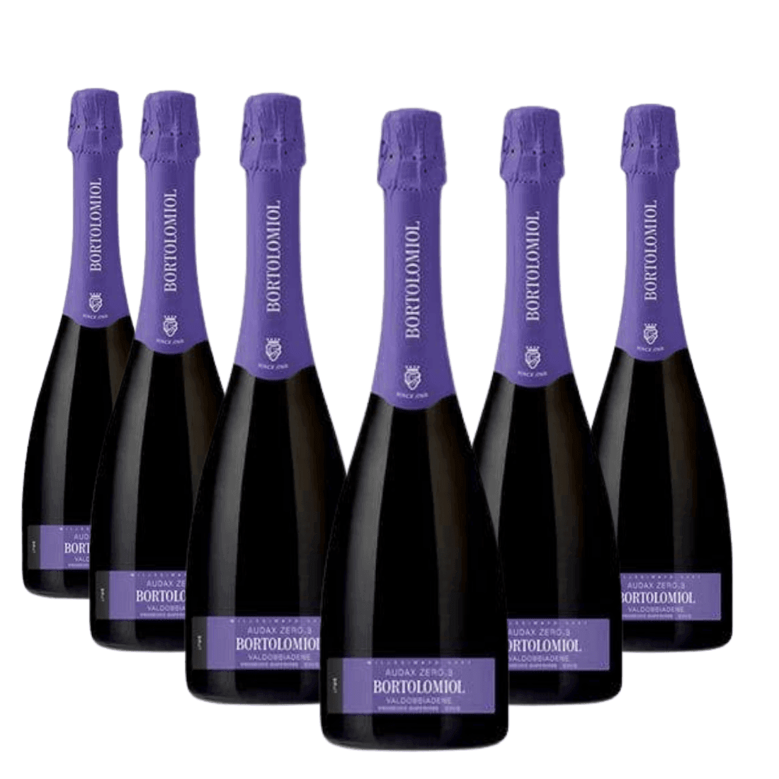 Valdobbiadene Prosecco Superiore Extra Brut 2023 Docg Audax Zero.3 6 bottiglie - Bortolomiol - Vinolog24.com