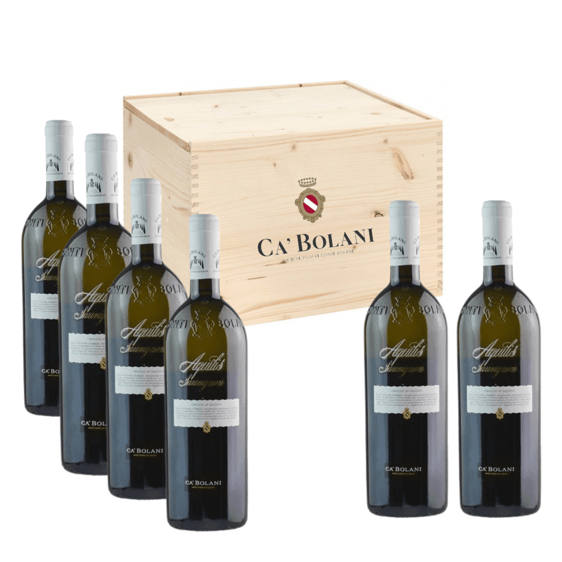 Aquilis 2018 Doc Sauvignon Friuli Aquileia Bianco 6 bottiglie - Ca' Bolani - Vinolog24.com