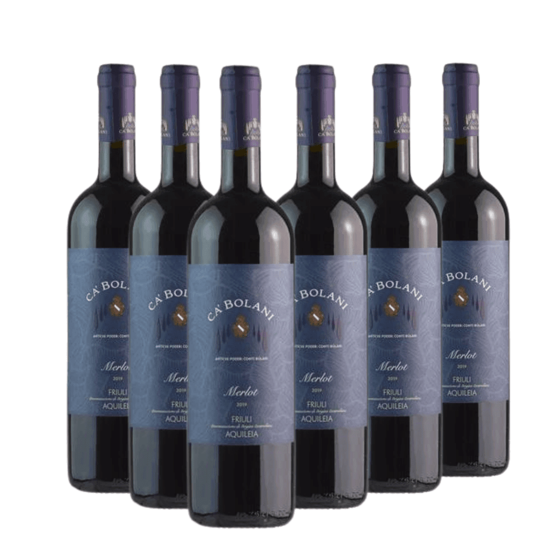 Merlot 2021 Doc Friuli Aquileia 6 bottiglie - Ca' Bolani - Vinolog24.com