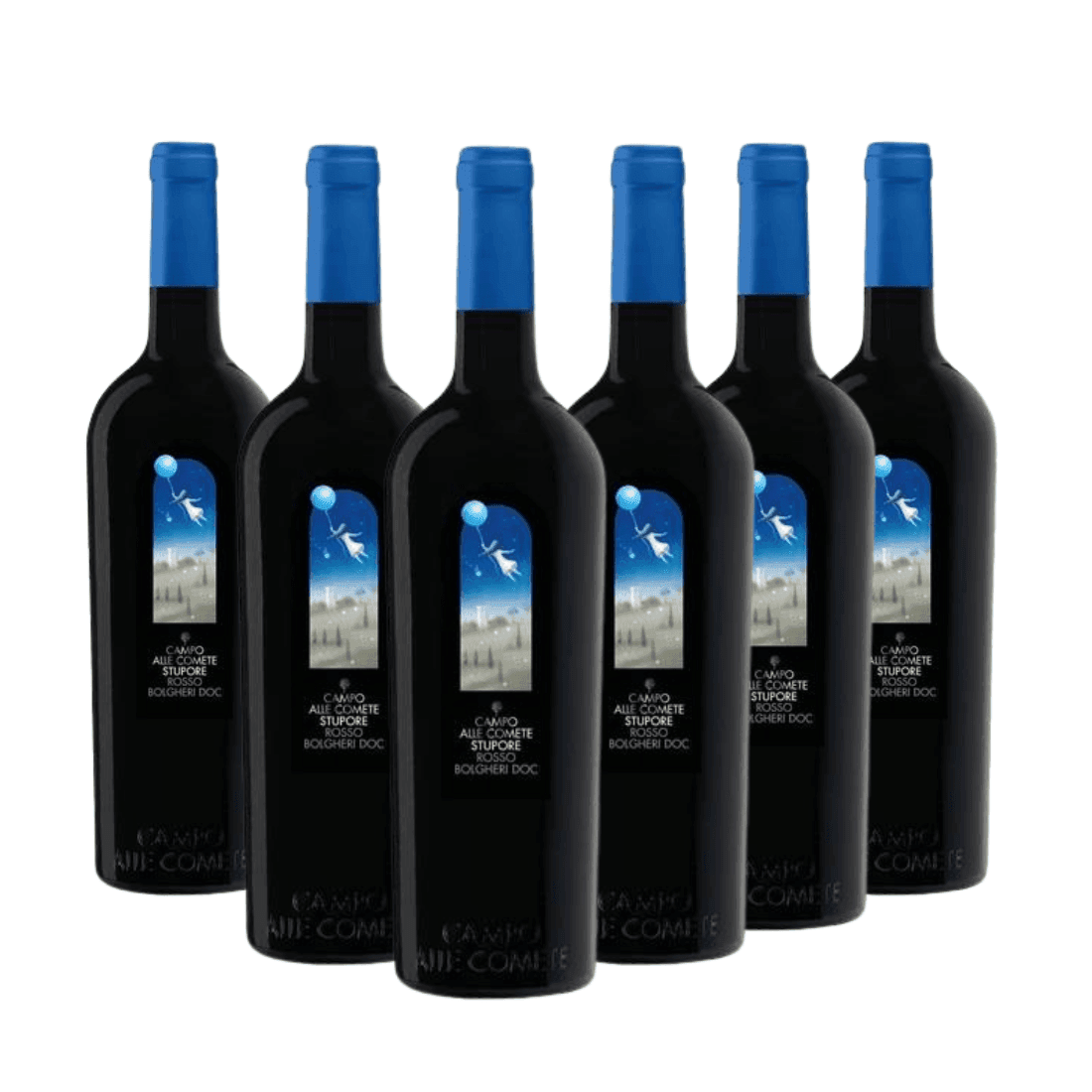 Bolgheri Rosso 2022 Doc Stupore 6 bottiglie - Campo alle Comete - Vinolog24.com