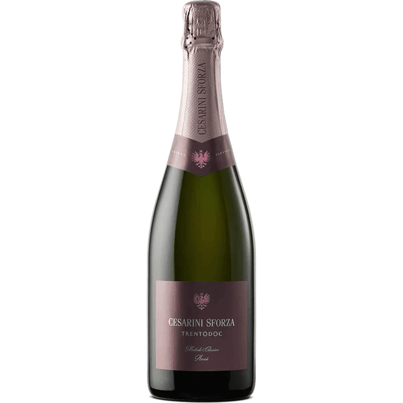 Spumante Brut Rosè Metodo Classico Trento Doc NV - Cesarini Sforza - Vinolog24.com