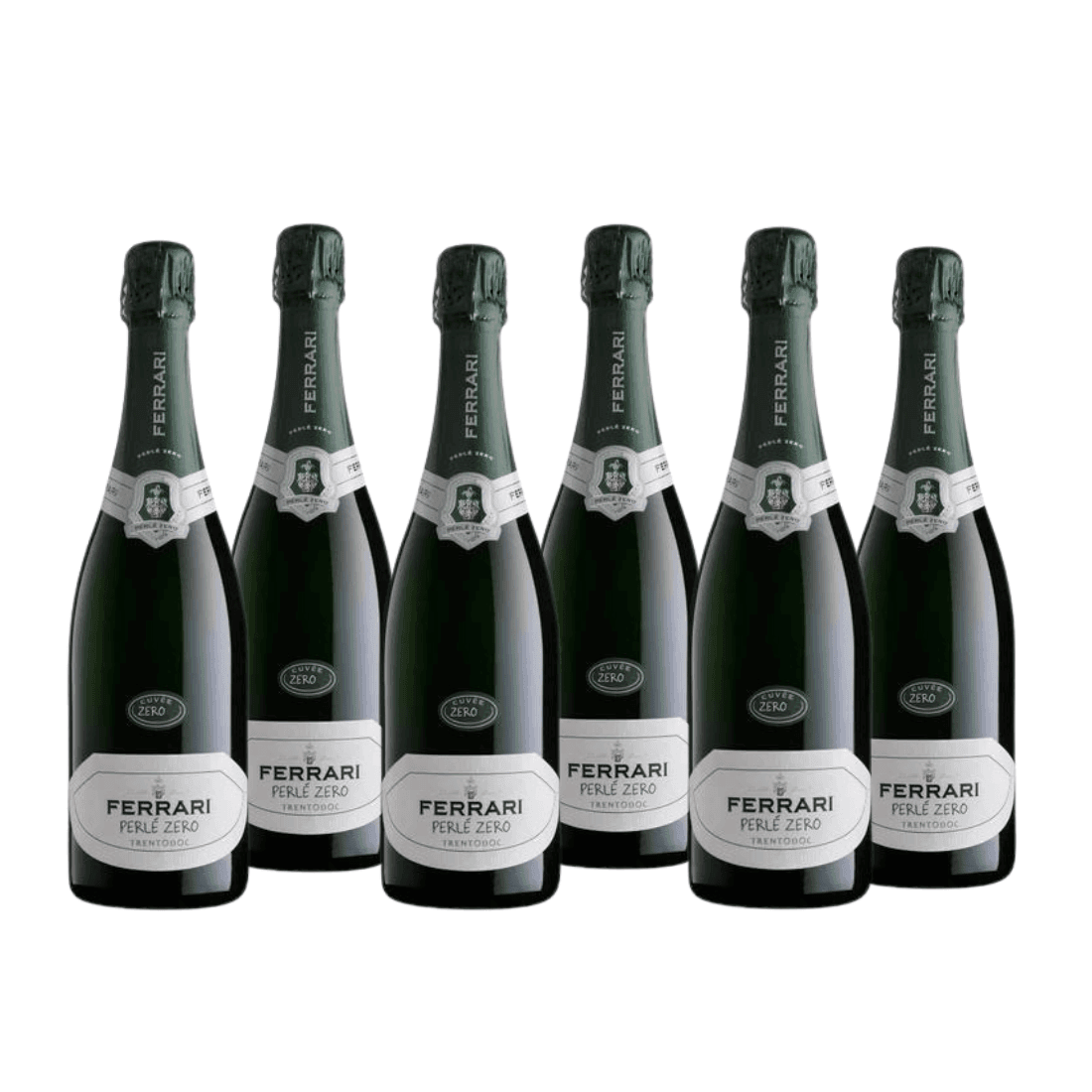 Perlé Zero 2017 Cuvée Zero Trento Doc Dosaggio Zero 6 bottiglie - Ferrari - Vinolog24.com