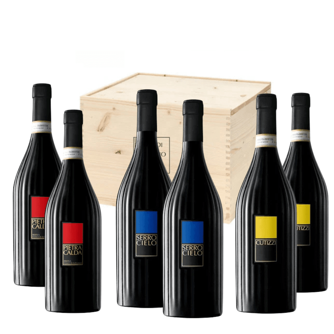 Falanghina Serrocielo + Pietracalda Riserva + Cutizzi - 6 bottiglie - Vinolog24.com