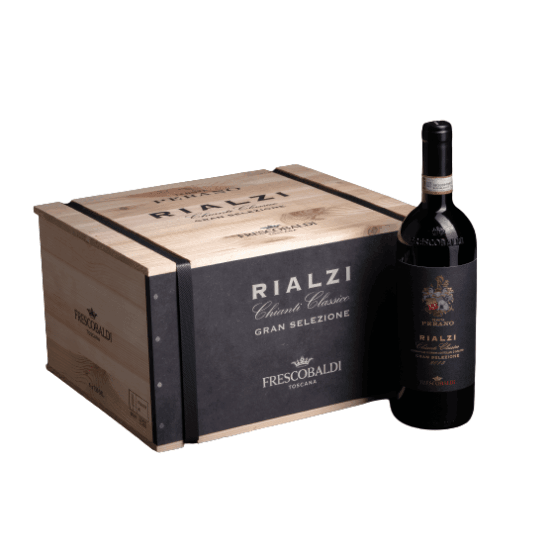 Chianti Classico Gran Selezione 2019 Docg Rialzi Tenuta Perano 6 bottiglie - Frescobaldi - Vinolog24.com