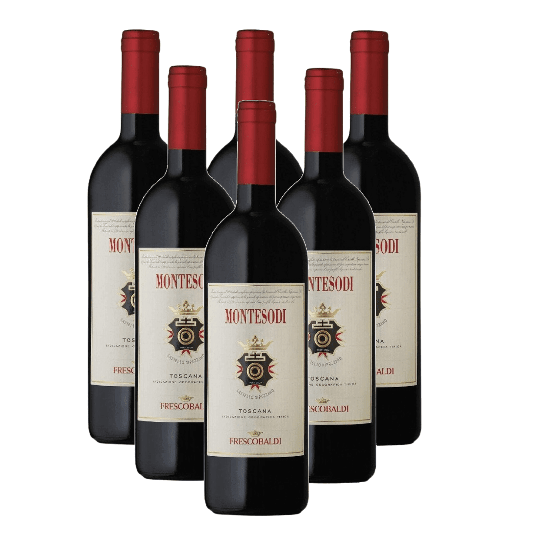 Chianti Rufina 2021 Riserva Docg Montesodi 6 bottiglie - Frescobaldi - Vinolog24.com
