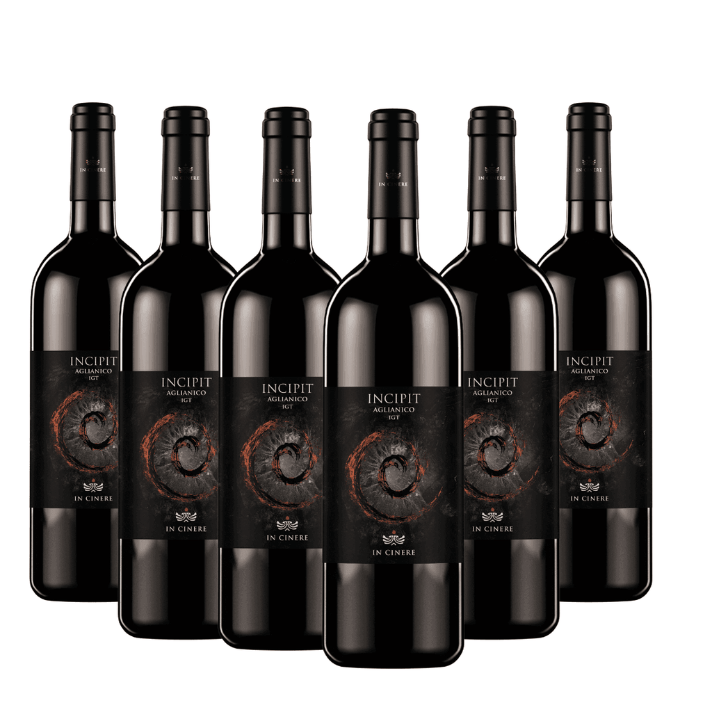 Incipit 2018 Igt Aglianico 6 bottiglie - In Cinere - Vinolog24.com