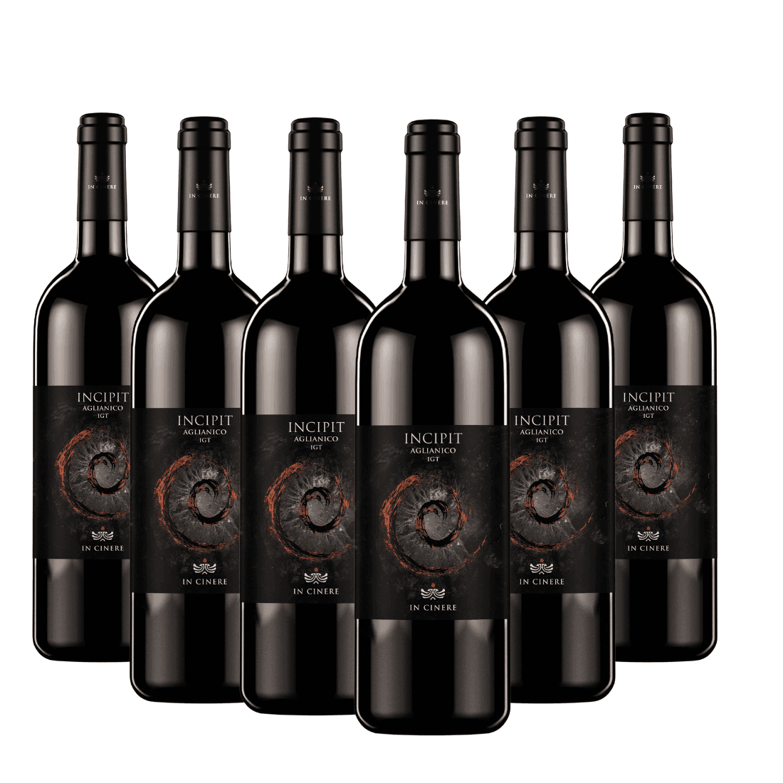 Incipit 2018 Igt Aglianico 6 bottiglie - In Cinere - Vinolog24.com