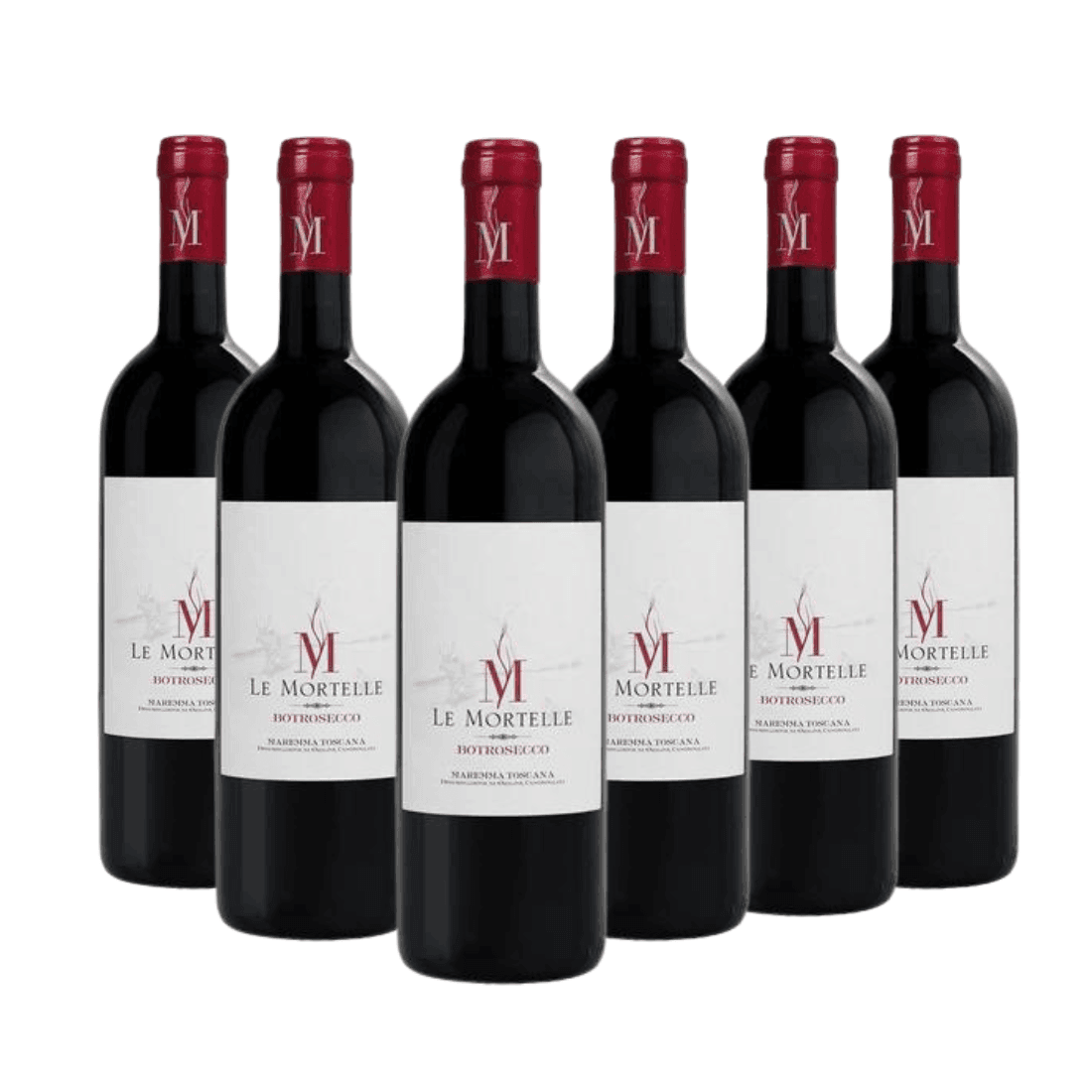 Maremma Toscana 2022 Doc Botrosecco Cabernet 6 bottiglie - Le Mortelle Antinori - Vinolog24.com