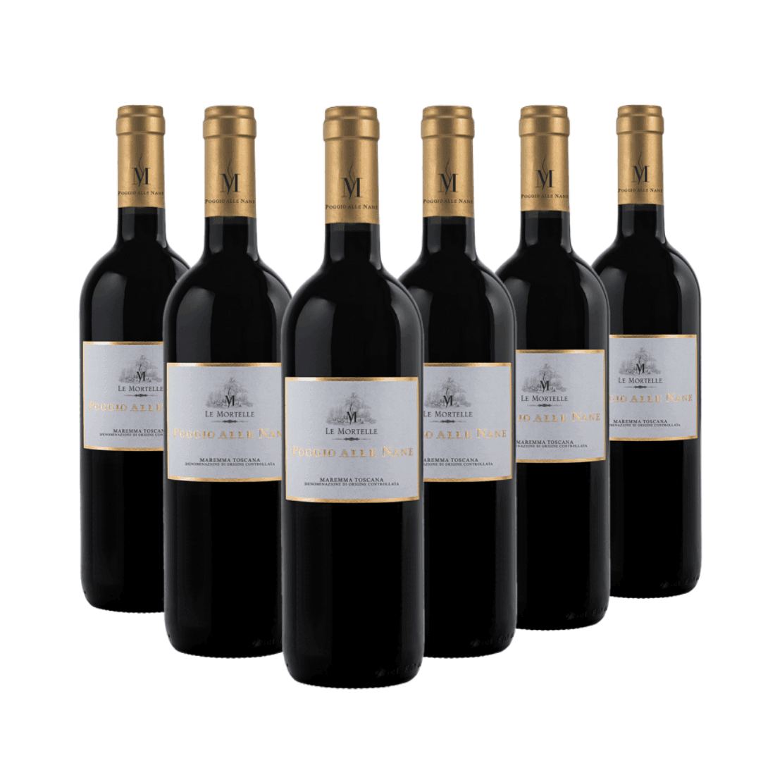 Poggio alle Nane 2022 Doc Maremma Toscana 6 bottiglie - Le Mortelle Antinori - Vinolog24.com