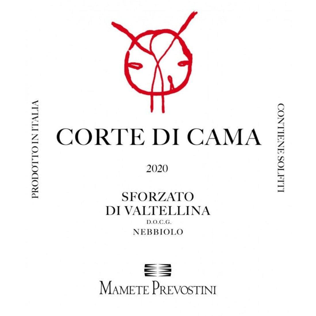 Corte di Cama 2020 DOCG Sforzato di Valtellina - Mamete Prevostini - Vinolog24.com