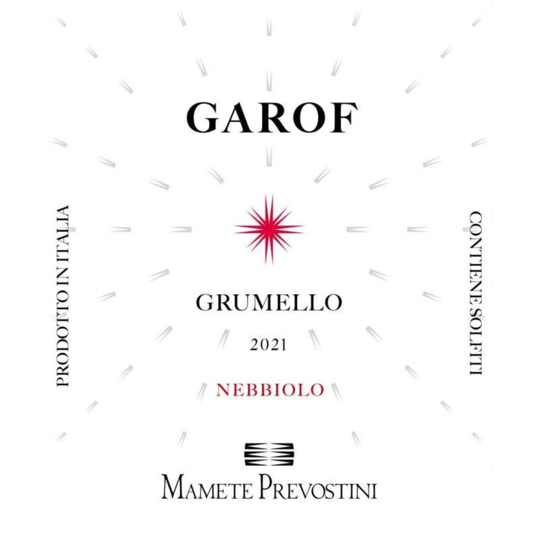 Garof 2021 DOCG Valtellina Superiore Grumello - Mamete Prevostini - Vinolog24.com