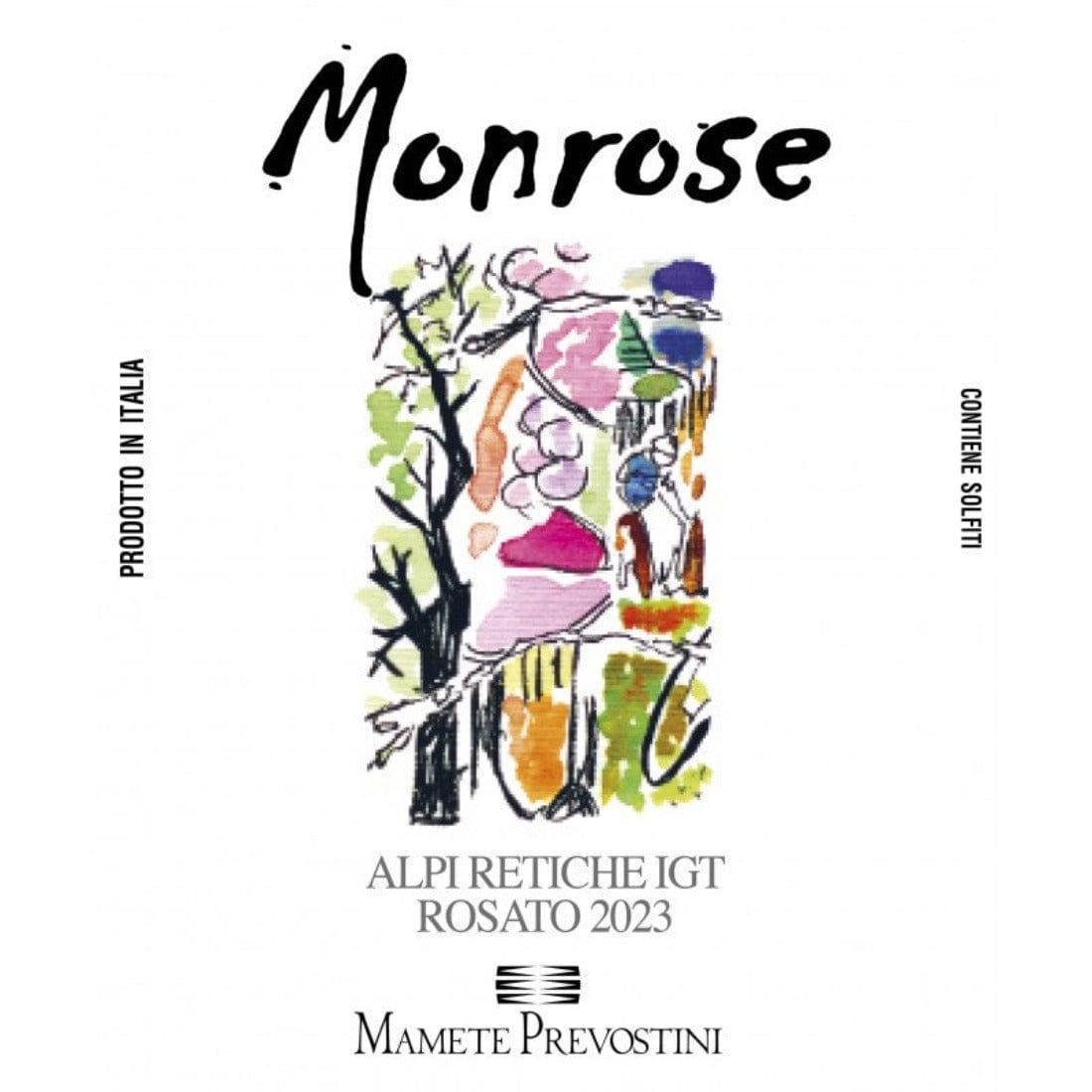 Monrose 2023 Igt Alpi Retiche rosè - Mamete Prevostini - Vinolog24.com