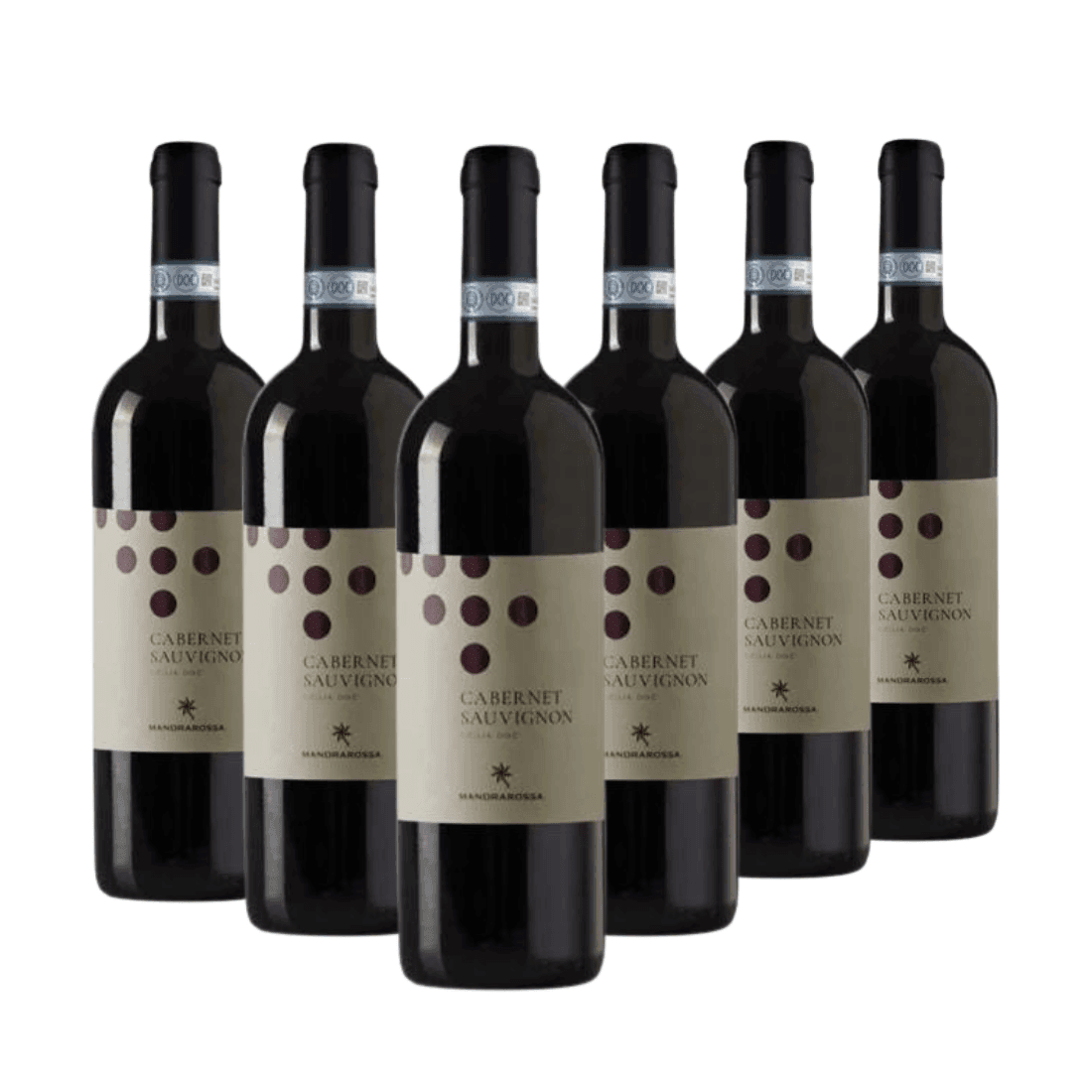 Cabernet Sauvignon 2022 Doc Sicilia 6 bottiglie - Mandrarossa - Vinolog24.com