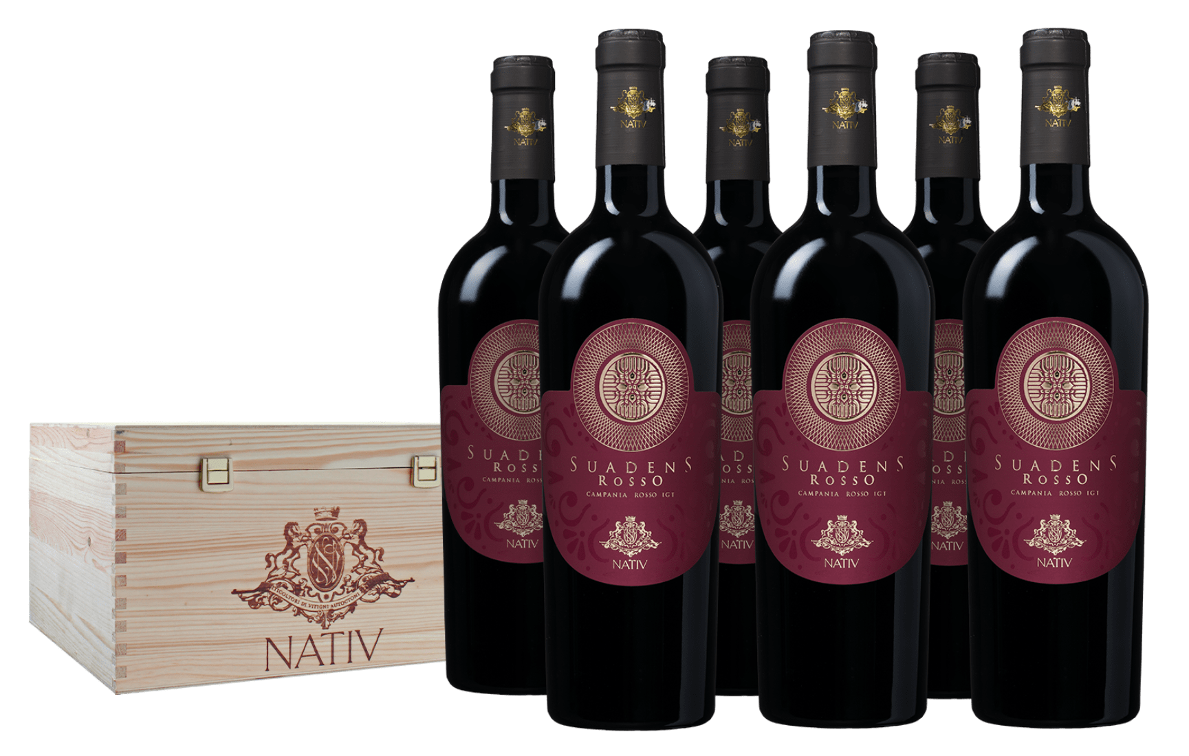 Nativ Suadens 2020 Igt Campania Rosso 6 bottiglie - Nativ