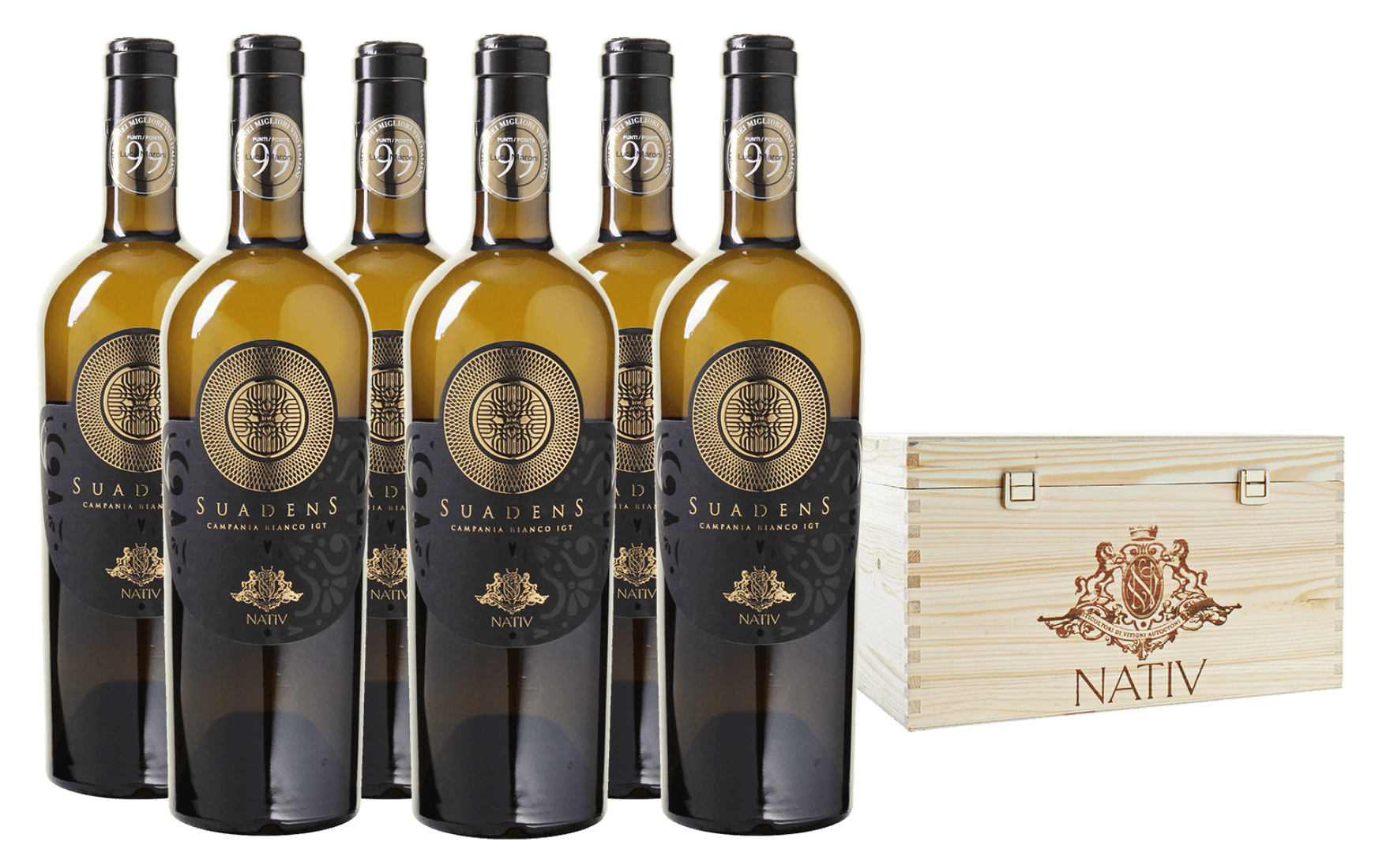 Suadens 2022 Igt Campania Bianco 6 bottiglie - Nativ - Vinolog24.com