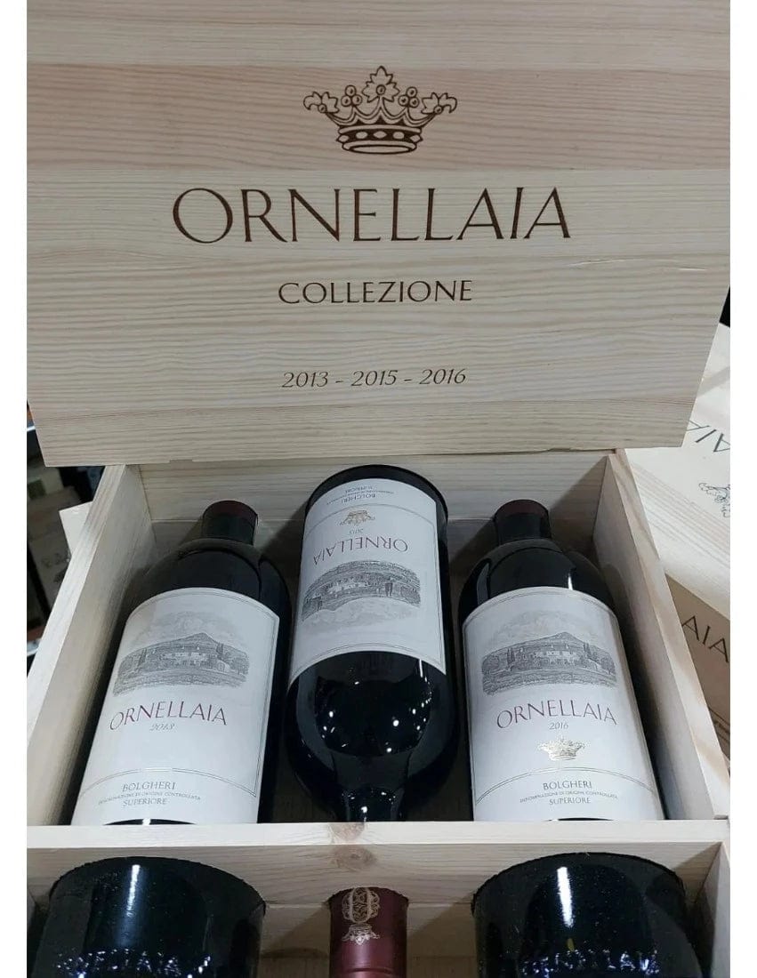 Ornellaia Ornellaia Collezione 2013-2015-2016 Doc 3 bottiglie - Tenuta dell'Ornellaia