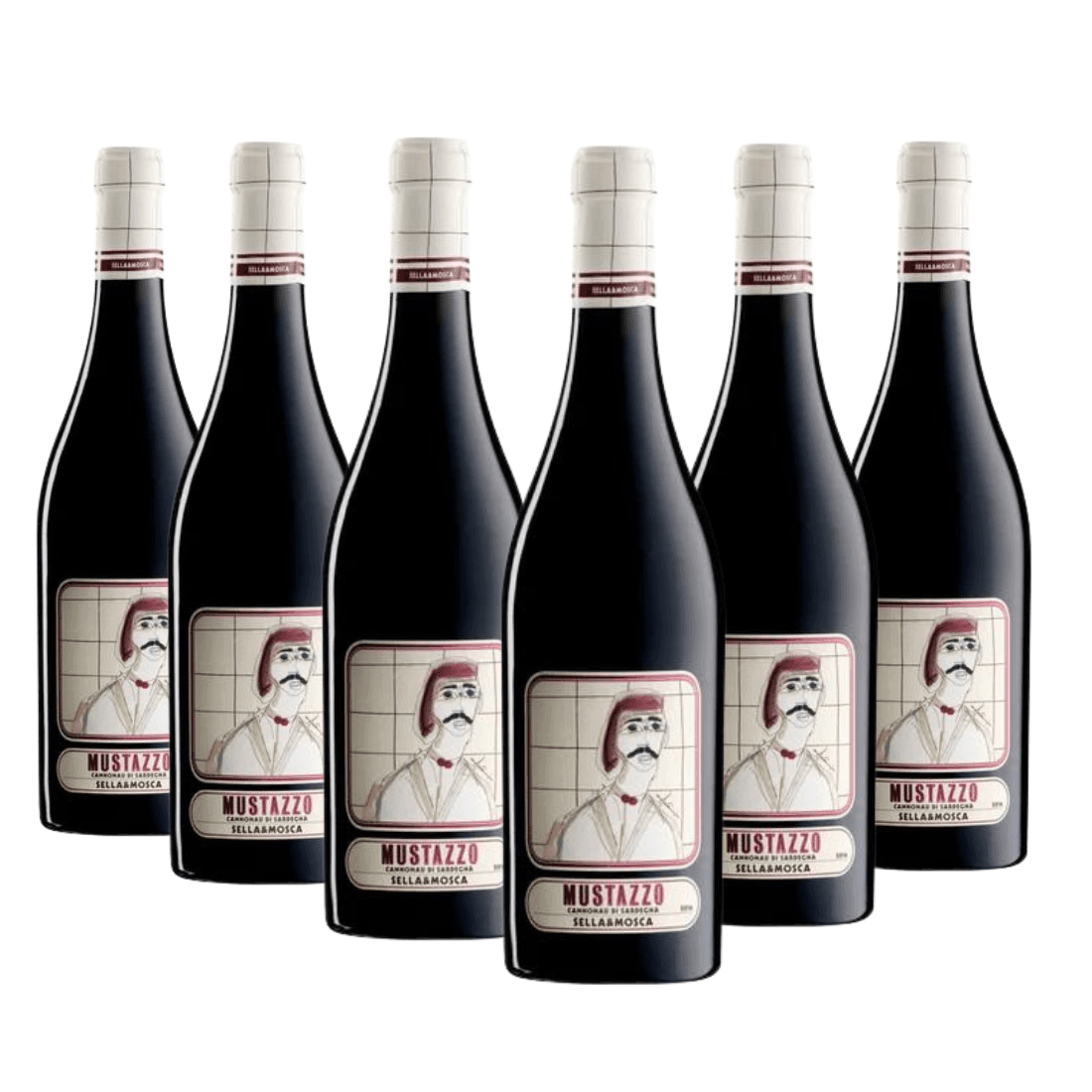 Cannonau di Sardegna 2020 Doc Mustazzo 6 bottiglie - Sella & Mosca - Vinolog24.com