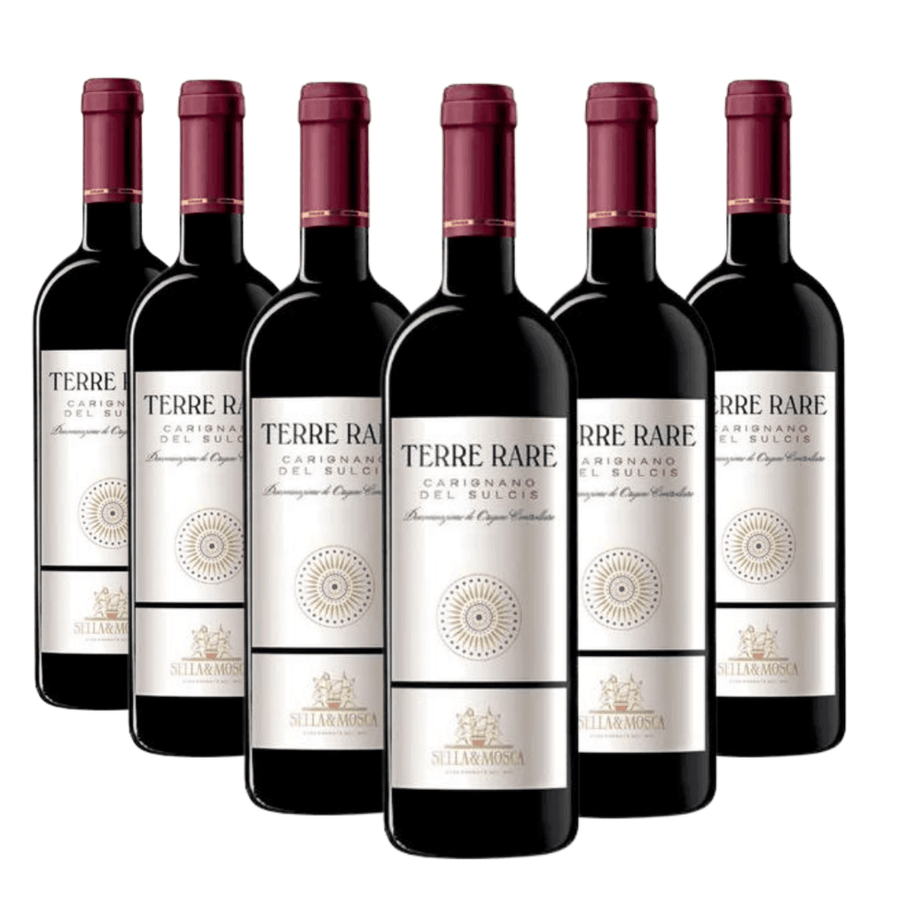 Carignano del Sulcis 2023 Riserva Doc Terre Rare 6 bottiglie - Sella & Mosca - Vinolog24.com