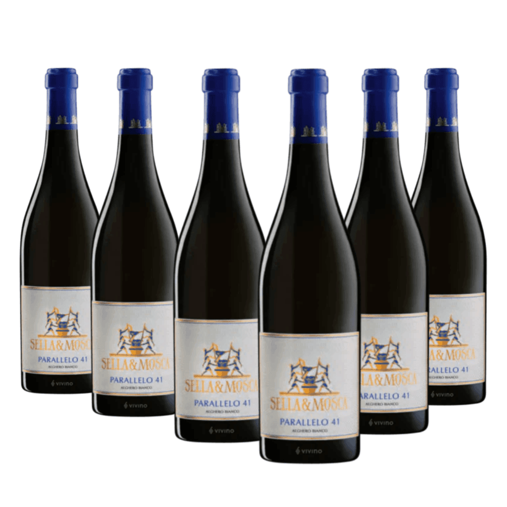 Parallelo 41 2023 Doc Alghero Bianco 6 bottiglie - Sella & Mosca - Vinolog24.com