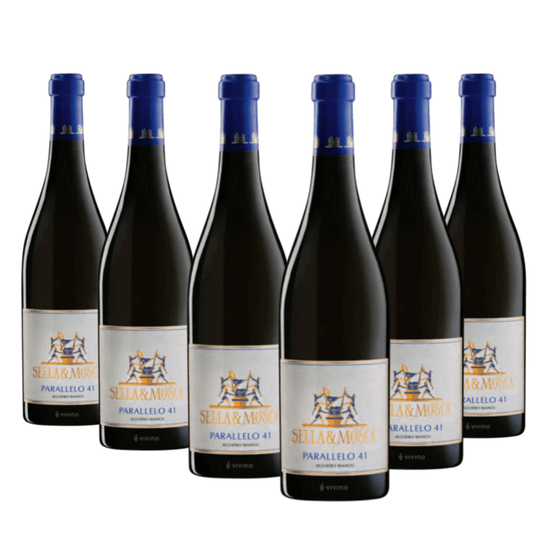 Parallelo 41 2023 Doc Alghero Bianco 6 bottiglie - Sella & Mosca - Vinolog24.com