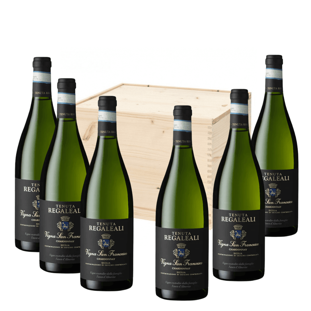 Chardonnay 2021 Doc San Francesco 6 bottiglie - Tasca d’Almerita - Vinolog24.com