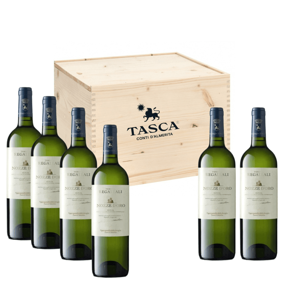 Nozze d’Oro 2021 Sicilia Doc Tenuta Regaleali 6 bottiglie - Tasca d’Almerita - Vinolog24.com