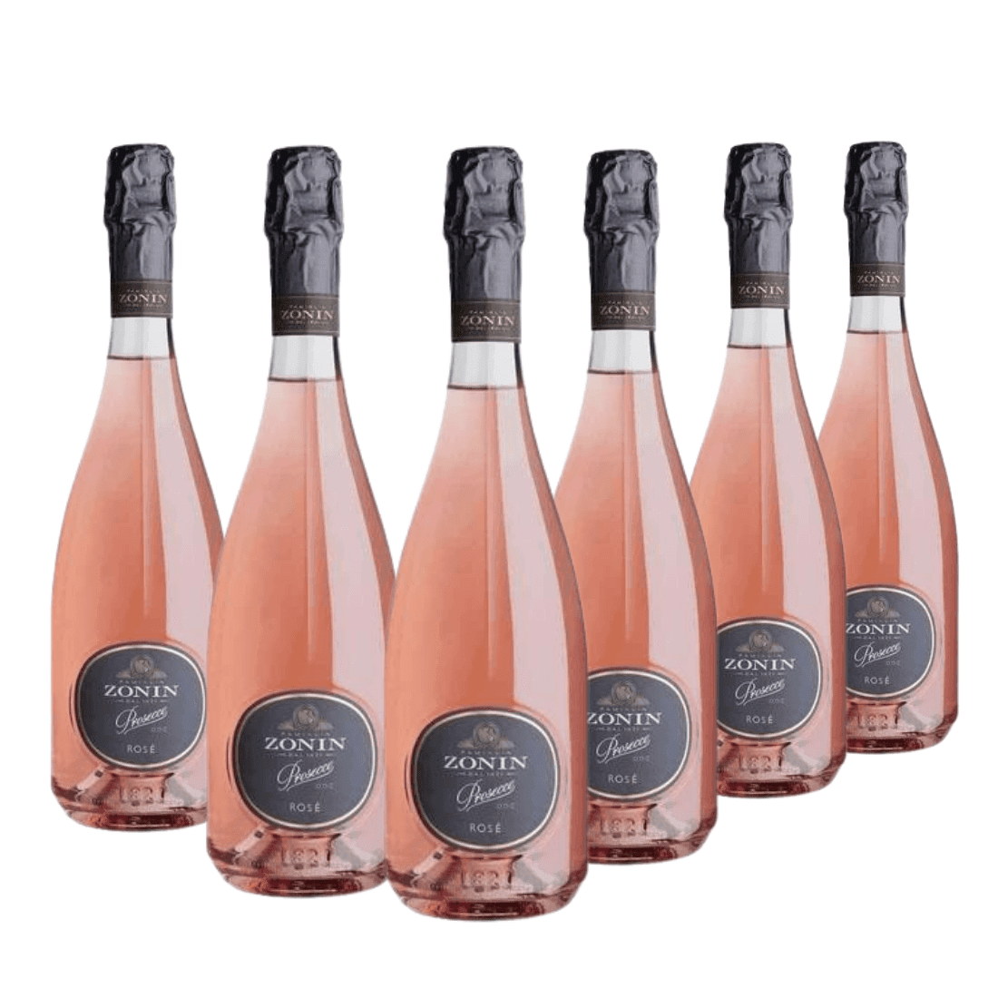 Prosecco Rosè NV Doc Rosato Brut 6 bottiglie - Zonin - Vinolog24.com