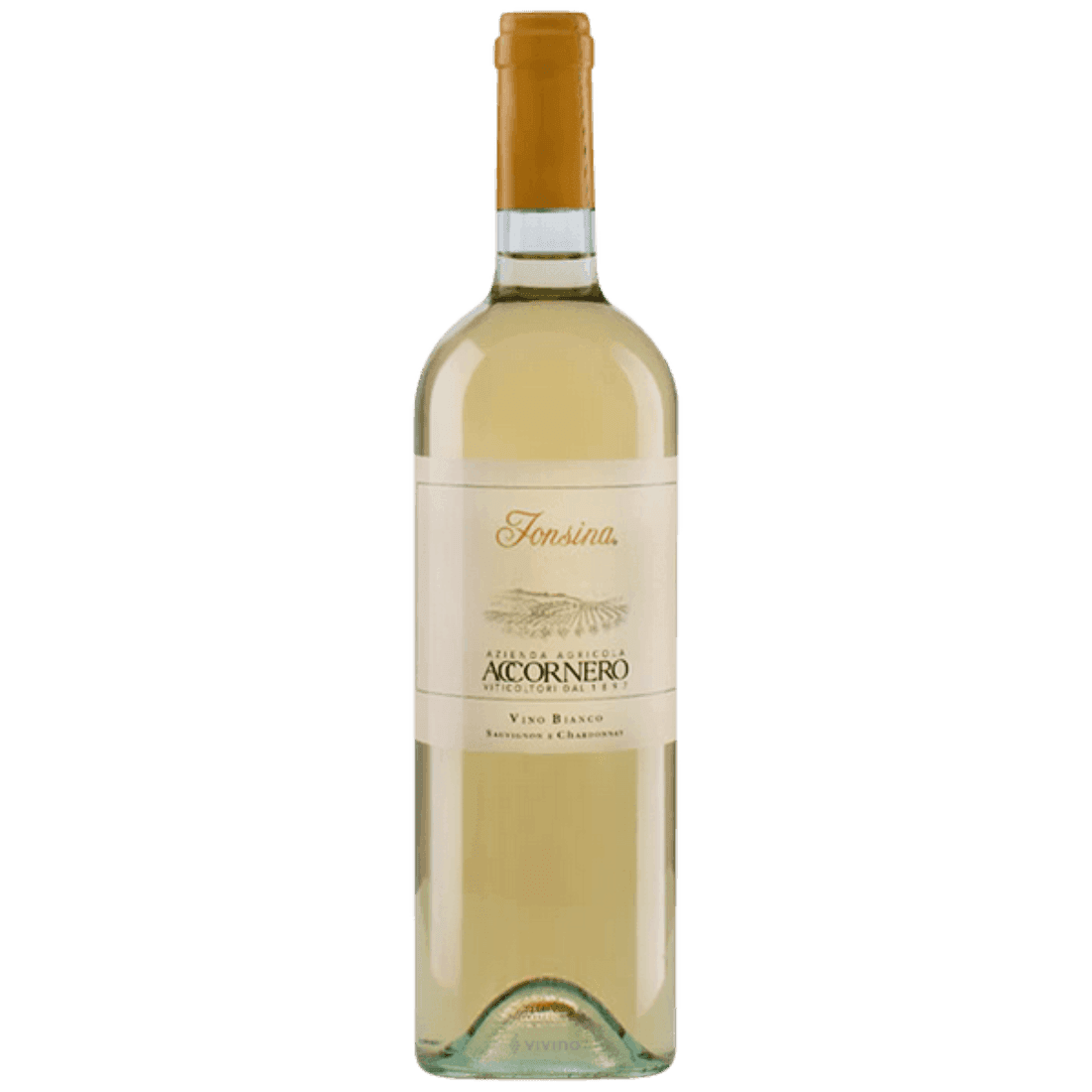 Fonsina 2022 Doc Chardonnay Sauvignon Blanc 6 bottiglie - Accornero - Vinolog24.com