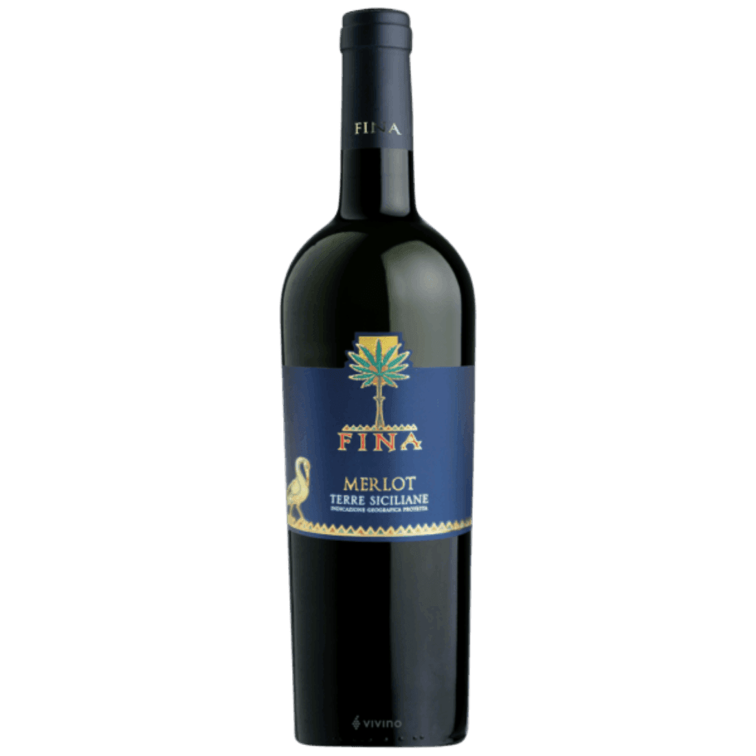 Merlot 2019 Igt Terre Siciliane - Cantine Fina-Vinolog24.com