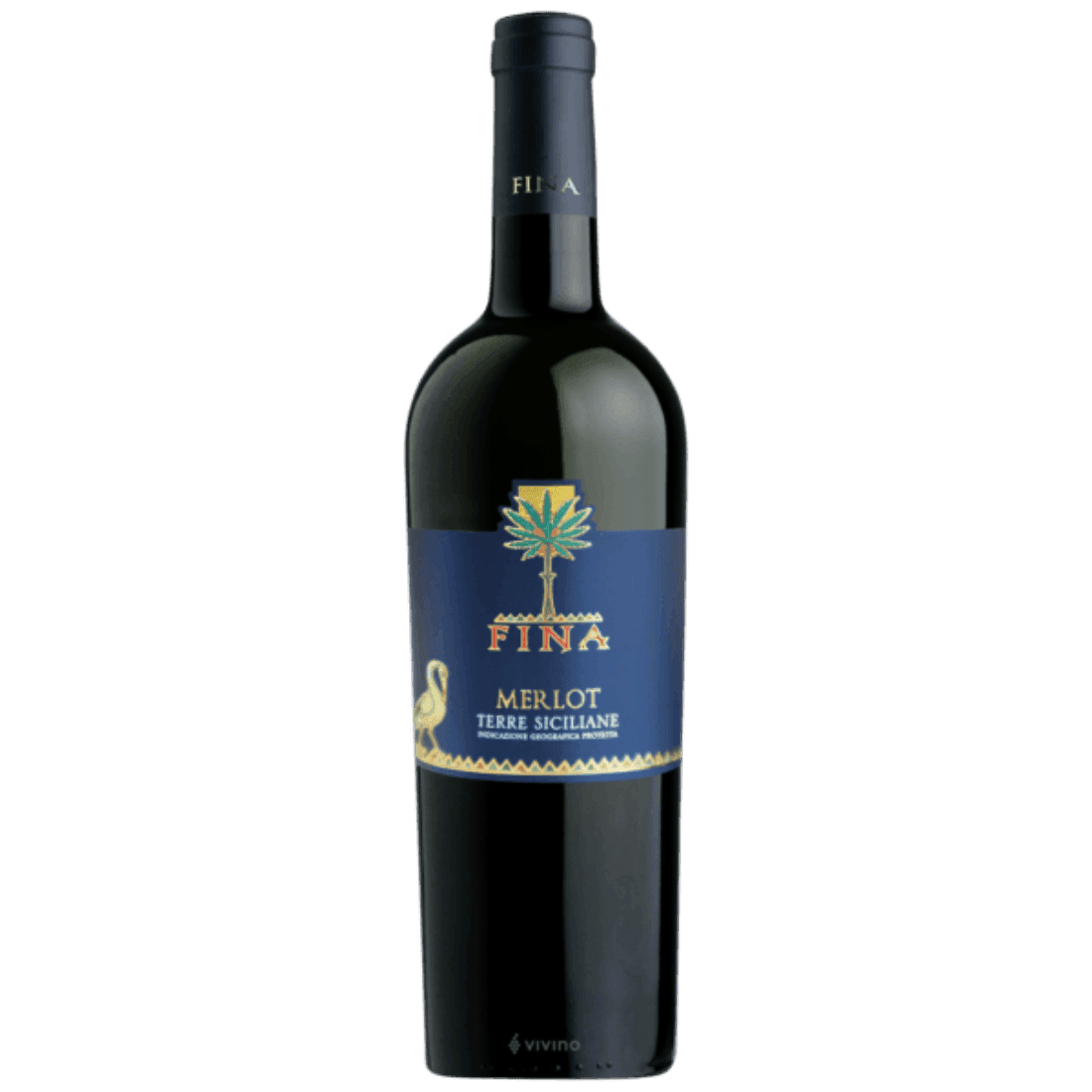 Merlot 2019 Igt Terre Siciliane - Cantine Fina - Vinolog24.com