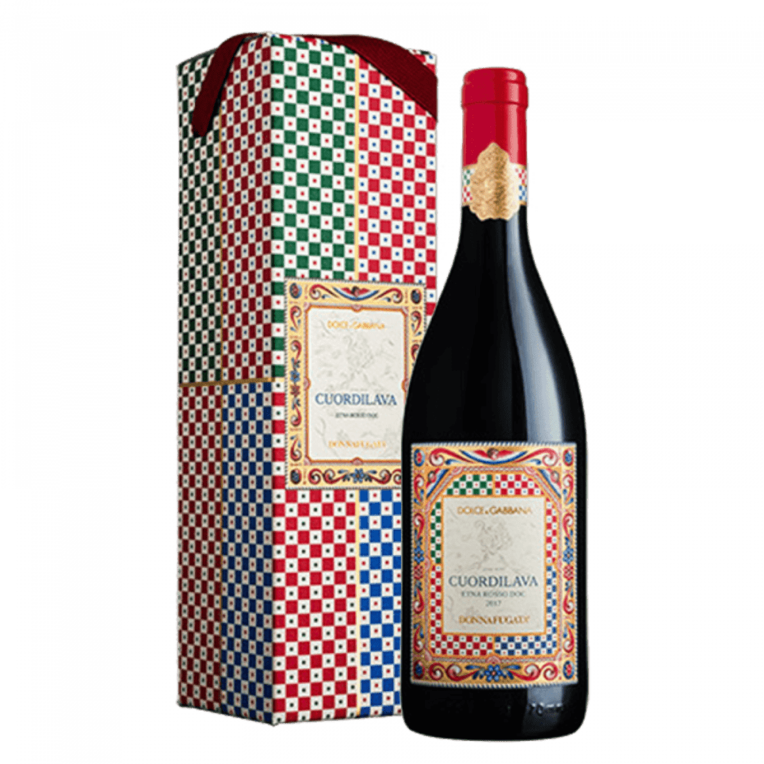 Etna Rosso 2019 Doc Cuordilava Dolce e Gabbana Edition - Donnafugata - Vinolog24.com
