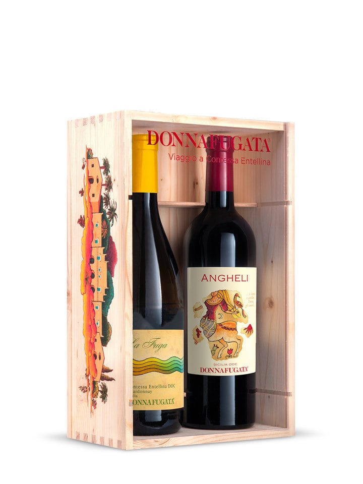 La Fuga 2021 Doc Chardonnay + Angheli 2019 Doc Sicilia - Donnafugata-Vinolog24.com