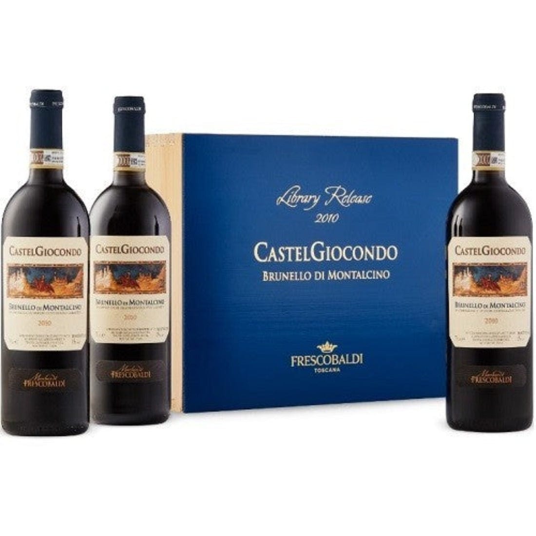 Brunello di Montalcino 2010 Docg Castelgiocondo Library Release 3 Bottiglie - Frescobaldi-Vinolog24.com