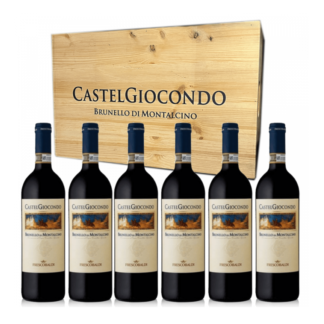 Brunello di Montalcino 2016 Docg Castelgiocondo 6 Bottiglie - Frescobaldi-Vinolog24.com